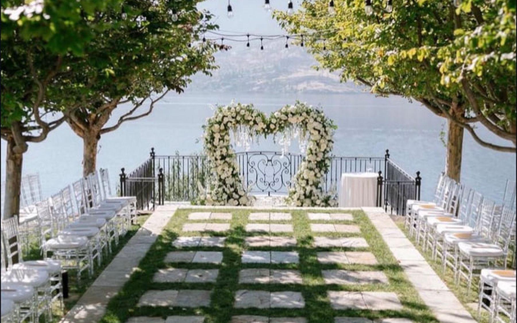 Lush floral arrangement